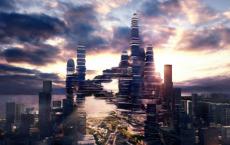 云形摩天大楼复杂赢得深圳湾超级城市设计大赛