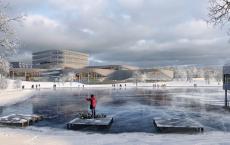 3XN Architects赢得了设计瑞典水上运动中心的竞赛