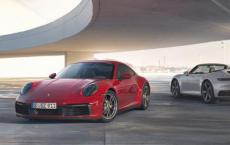 2020款保时捷911 Carrera 4 / Carrera 4敞篷车在新款911车型中崭露头