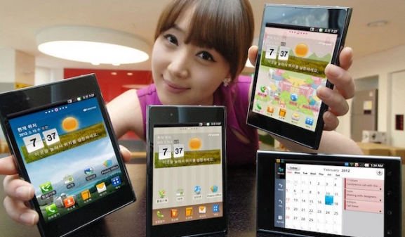 互联网动态：LG推出5英寸新款 平板手机  Optimus Vue 