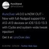 Pwn20wnd说Cydia和CydiaSubstrate在iOS12.2上可以正常工作