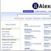 使用Alexa排名来选择注册用户超过100,000个的网站