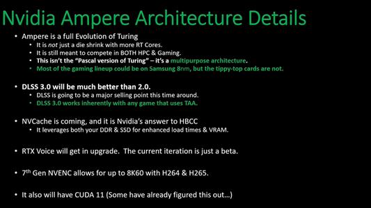 互联网动态：Nvidia的RTX 3080 Ti看起来比预期的要大 