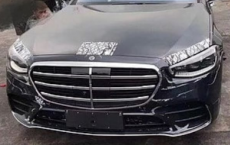 2022年梅赛德斯奔驰S级轿车在Instagram上揭开了大部分伪装